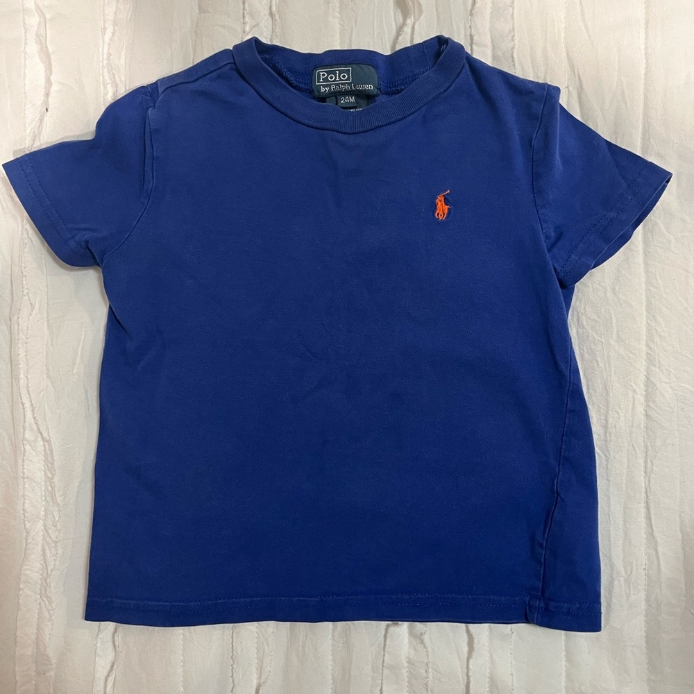 Polo by Ralph Lauren Kids Blue T-Shirt
